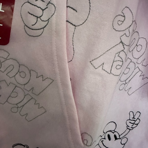 Disney Pink Mickey Mouse Hoodie - Picture 6 of 9